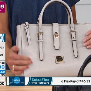 NWOT Dooney & Bourke Miller Saffiano Satchel